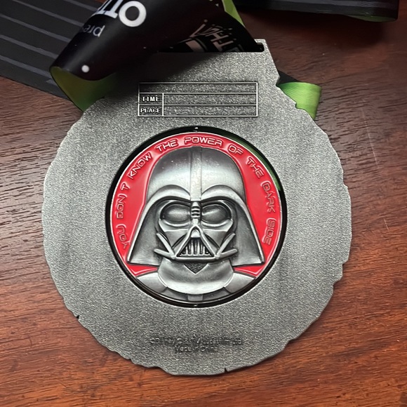 Star Wars Rival Run 2021 Virtual Race Medals (set of 3) - Picture 6 of 8